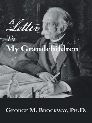 cover image of A Letter to My Grandchildren